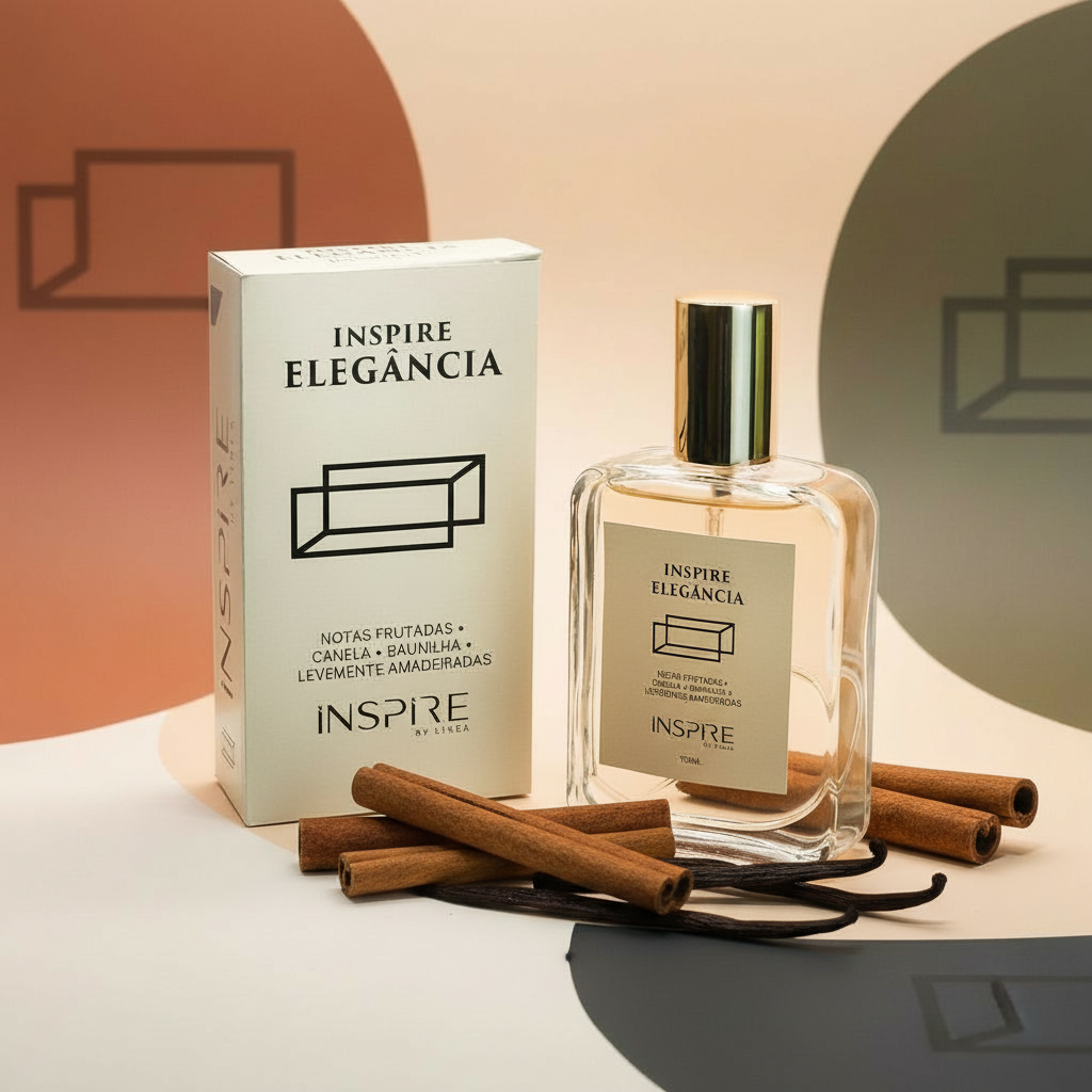 Perfume Masculino – Inspire By Linea – Confiança – Eau De Parfum – 100 Ml – Alta Fixação  – Longa Duração