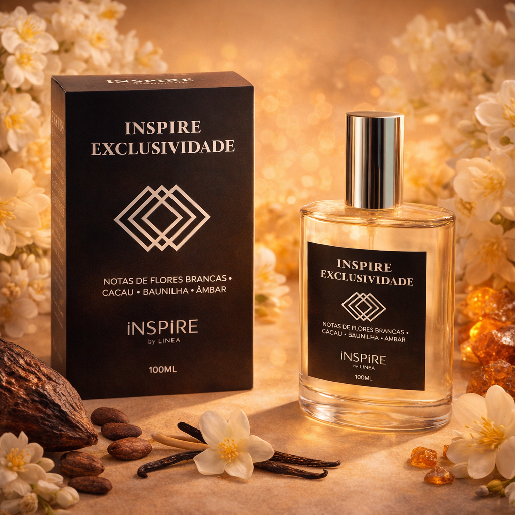 Perfume Feminino – Inspire By Linea – Ousadia – Eau De Parfum – 100 Ml – Alta Fixação  – Longa Duração