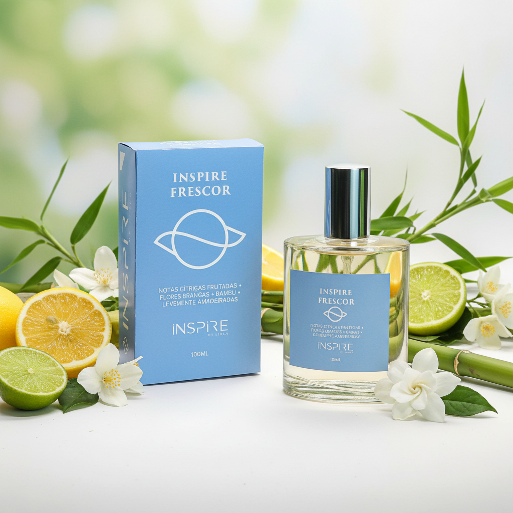 Perfume Feminino – Inspire By Linea – Leveza – Eau De Parfum – 100 Ml – Alta Fixação  – Longa Duração