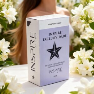 Perfume Feminino Corpo E Cabelo - Inspire By Linea - Intensidade - Eau De Parfum - 100 Ml - Alta Fixação  - Longa Duração