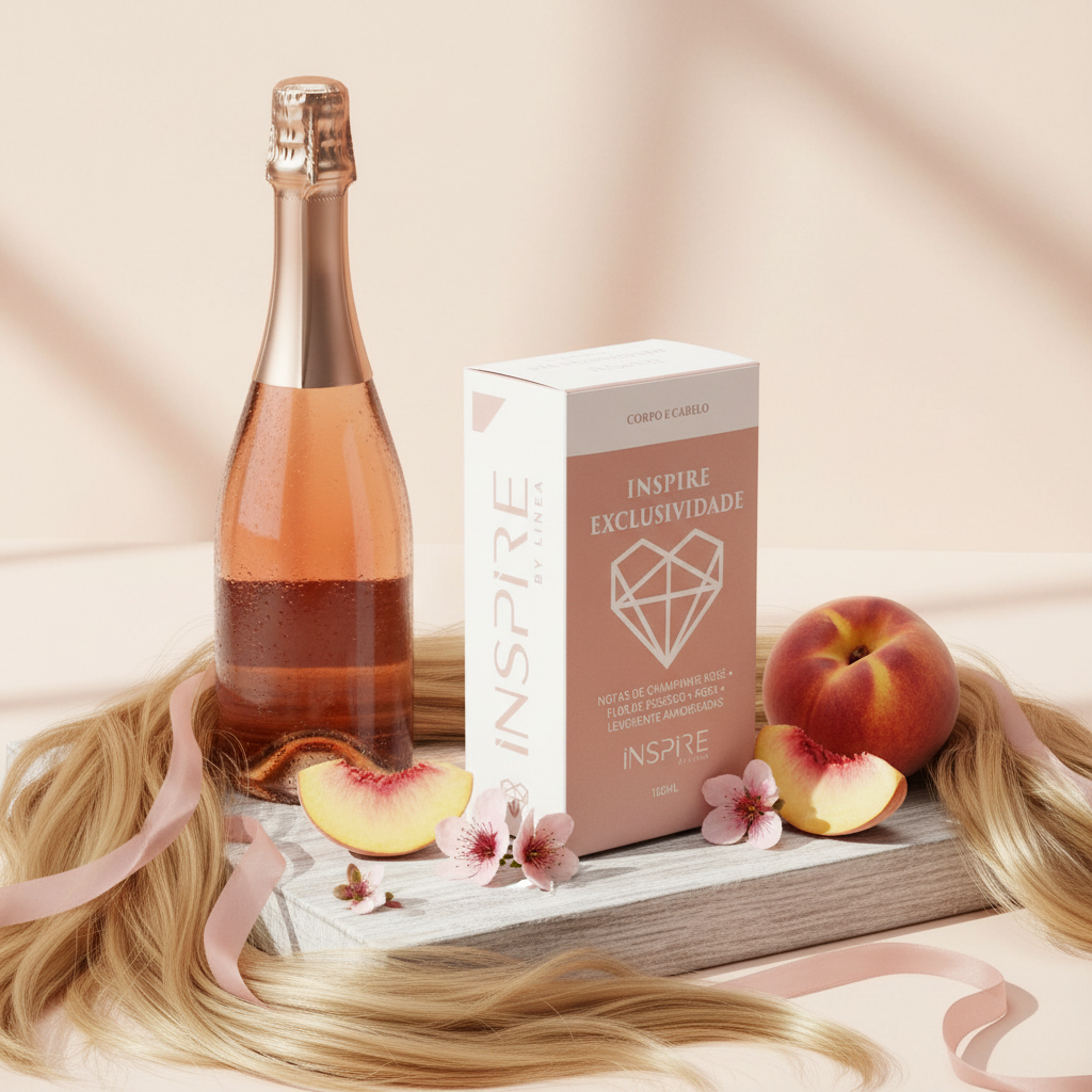Perfume Feminino Corpo E Cabelo – Inspire By Linea – Protagonismo – Eau De Parfum – 100 Ml – Alta Fixação  – Longa Duração