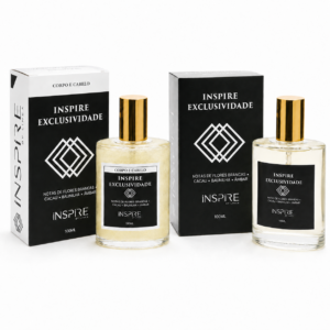Kit Perfume Feminino + Cabelo E Corpo - Inspire By Linea - Ousadia - Eau De Parfum - 100 Ml - Alta Fixação - Longa Duração